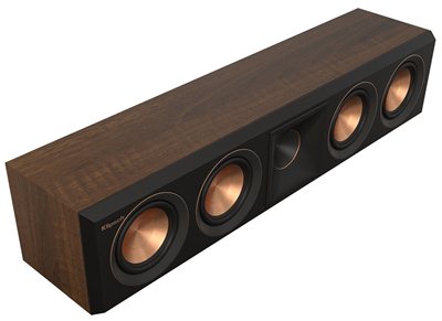 klipsch-rp-404c-ii-walnut-center-speaker-rp404ciiwal-front-left