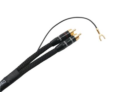 melodika-mdphd40-purple-rain-black-edition-2xrca-2x-rca-phono-cable-with-grounding-cable-4m-150676